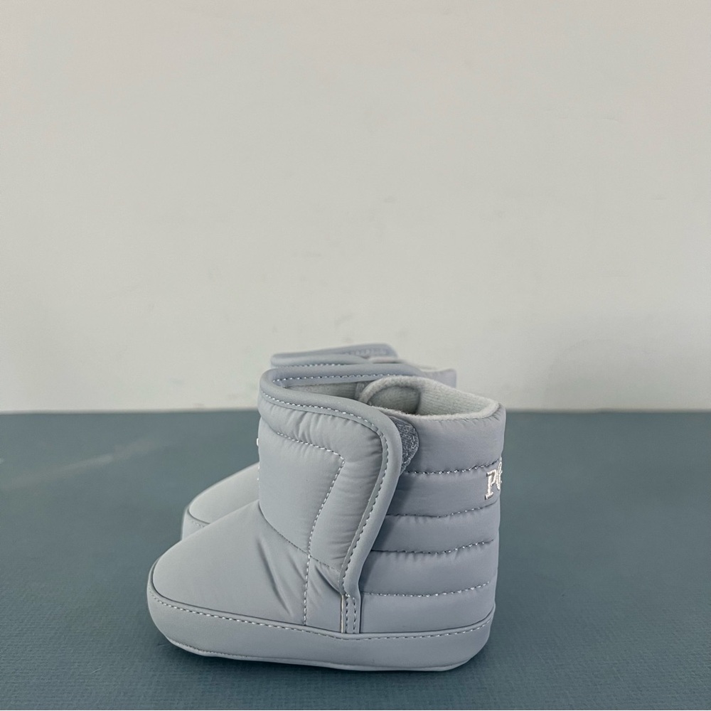 NWT Ralph Lauren Hamilten II EZ Light Blue Baby Pre-Walker Boots - Picture 5 of 10